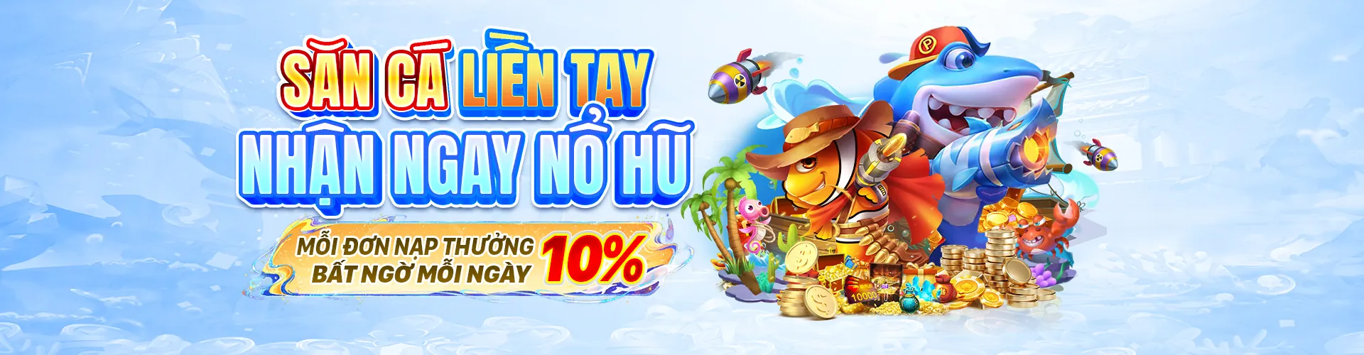 Thế giới bắn cá đầy màu sắc tại Win878 link mới